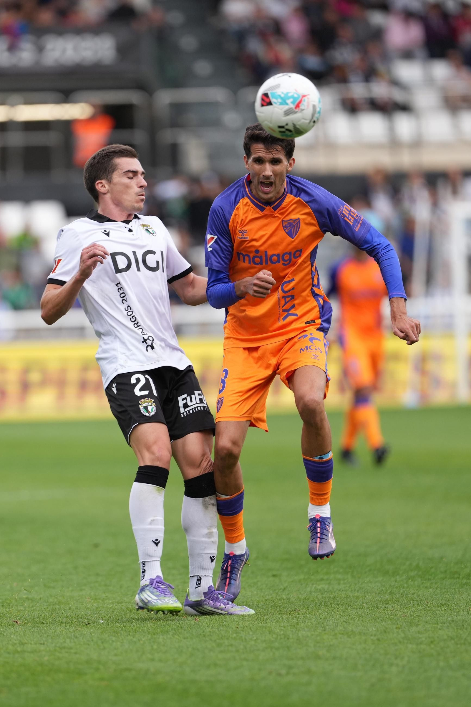 Las fotos del Burgos-Málaga CF