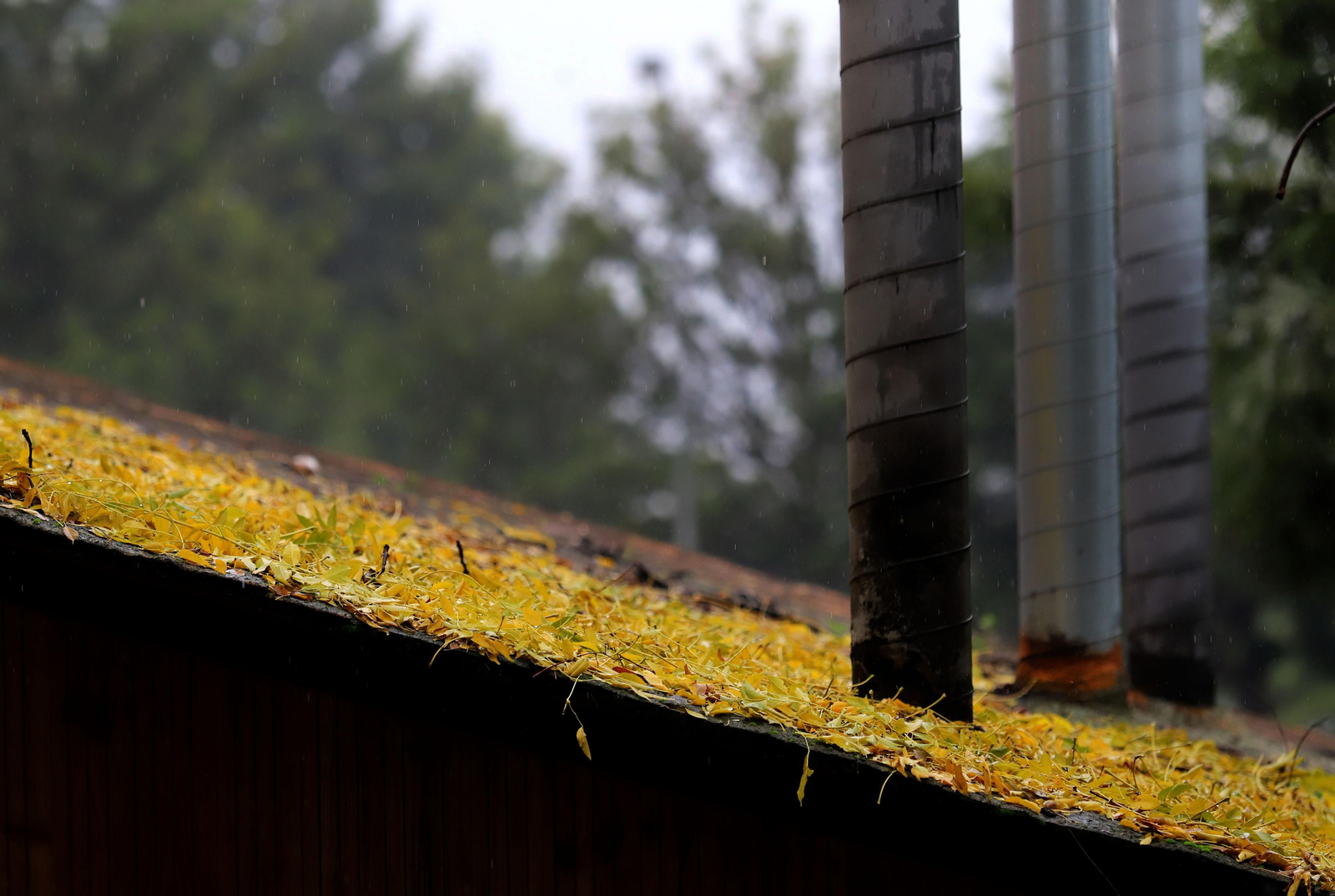 La mañana del sábado despide las lluvias de otoño en Huelva