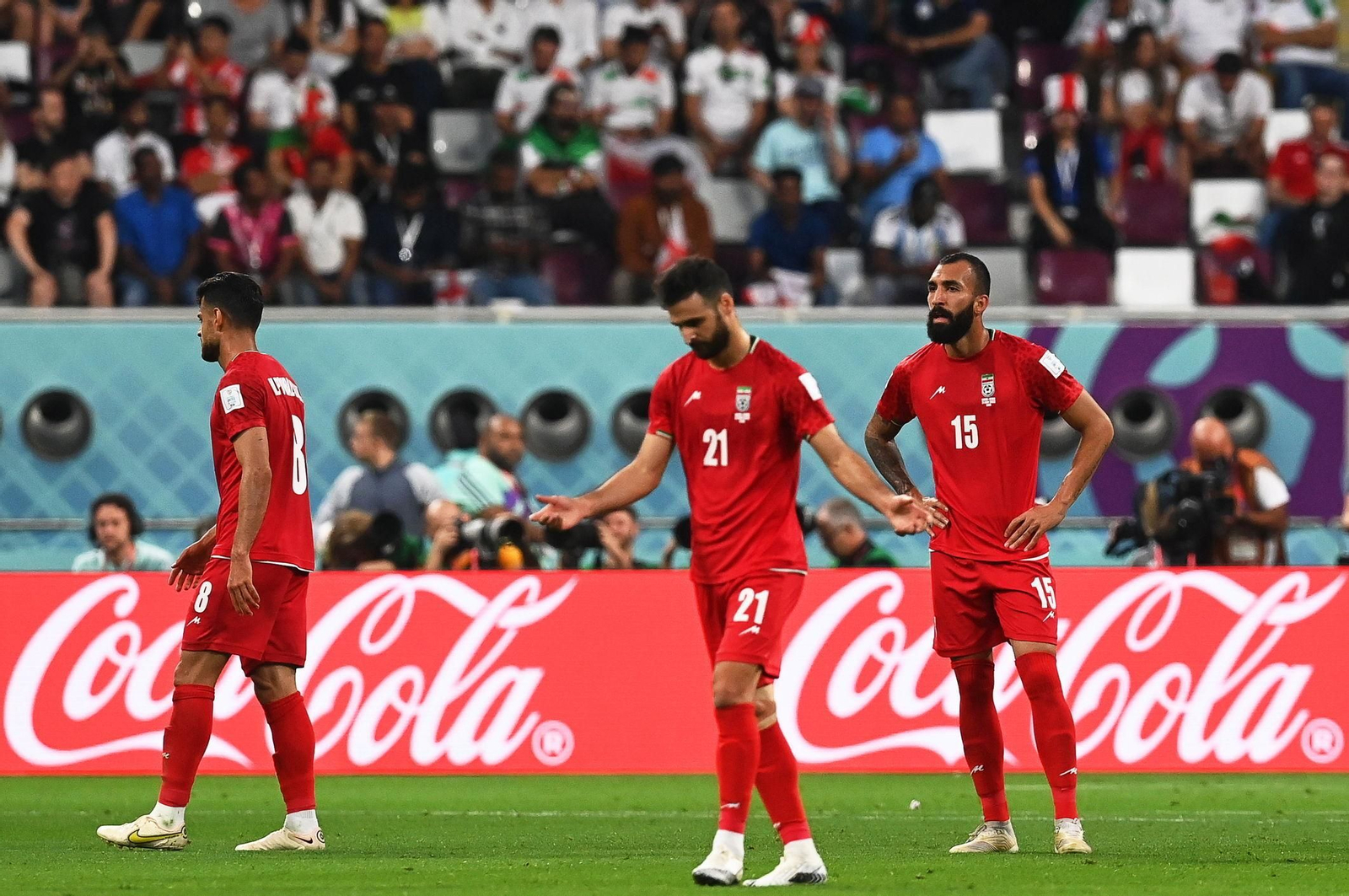 Las imágenes del Inglaterra-Irán del Mundial