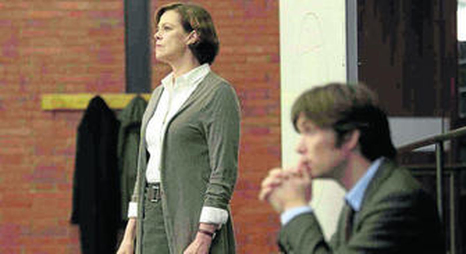 La actriz Sigourney Weaver, durante el rodaje de 'Luces rojas' de Rodrigo Cortés.