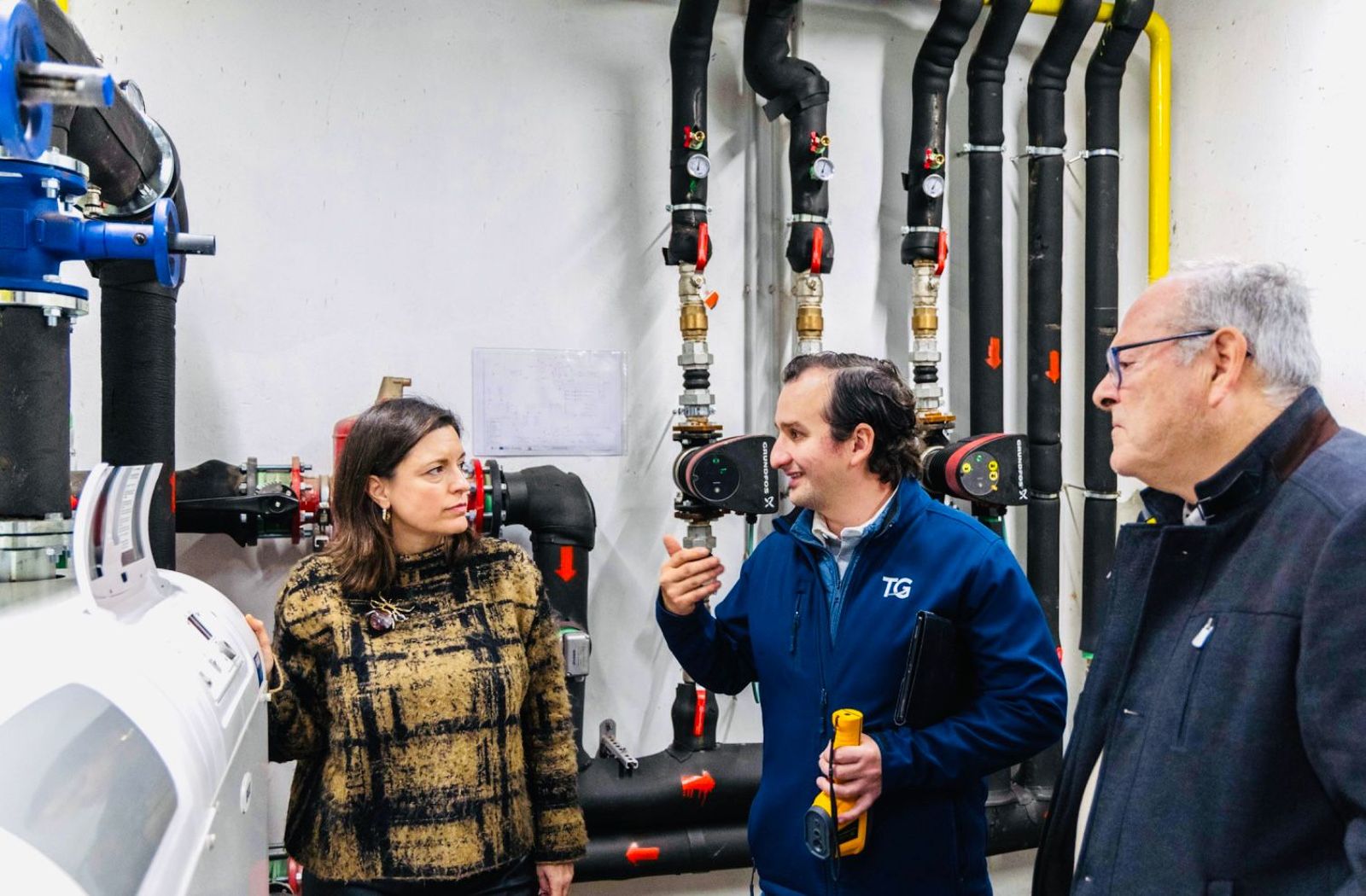 Renovación de las calderas de la Ciudad Deportiva Bahía Sur, en San Fernando