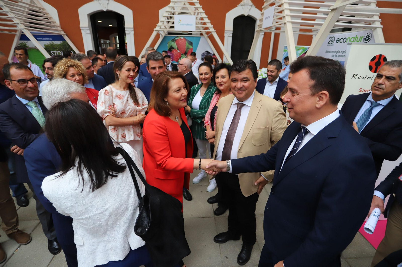 Imágenes de la inauguración del V Congreso de Frutos rojos