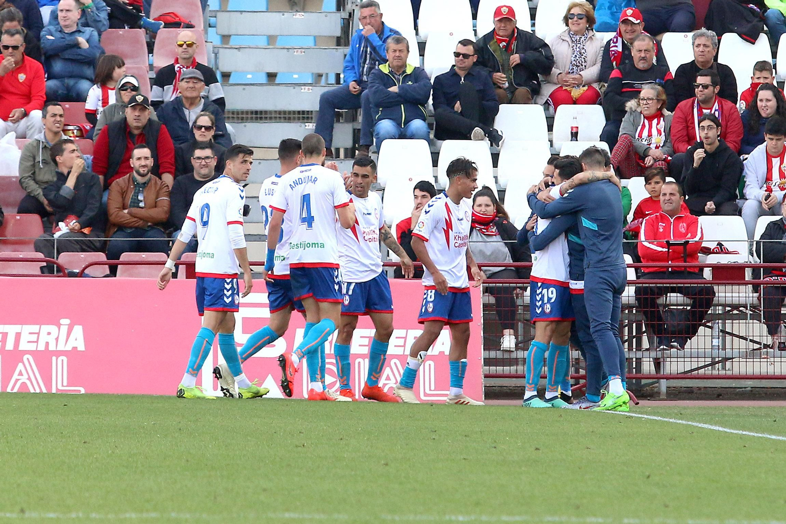 Las imágenes del Almería-Rayo Majadahonda