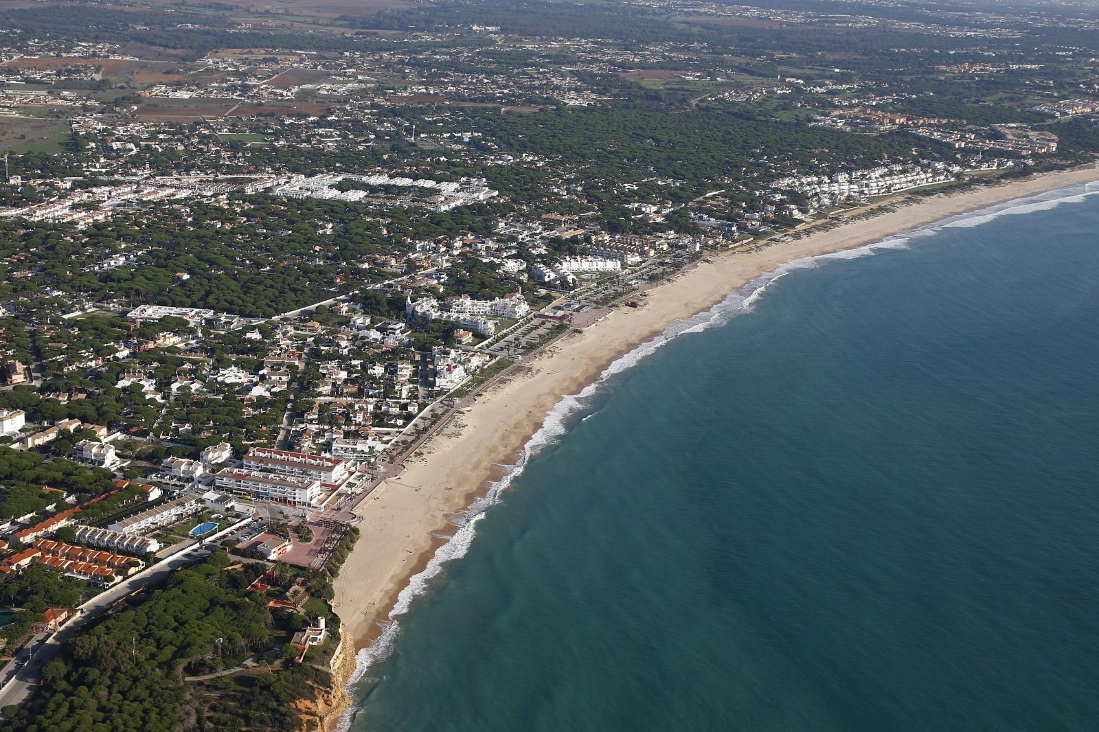 Imagen de archivo de una vista aérea de Chiclana