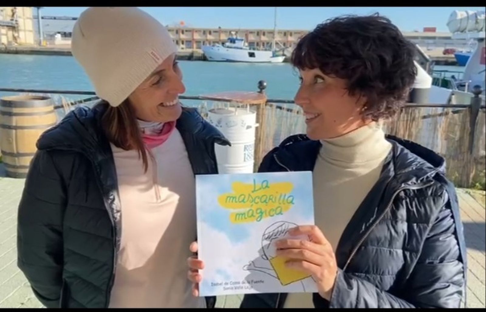 Sonia Valle e Isabel de Casas son las autoras de ‘La mascarilla mágica’.