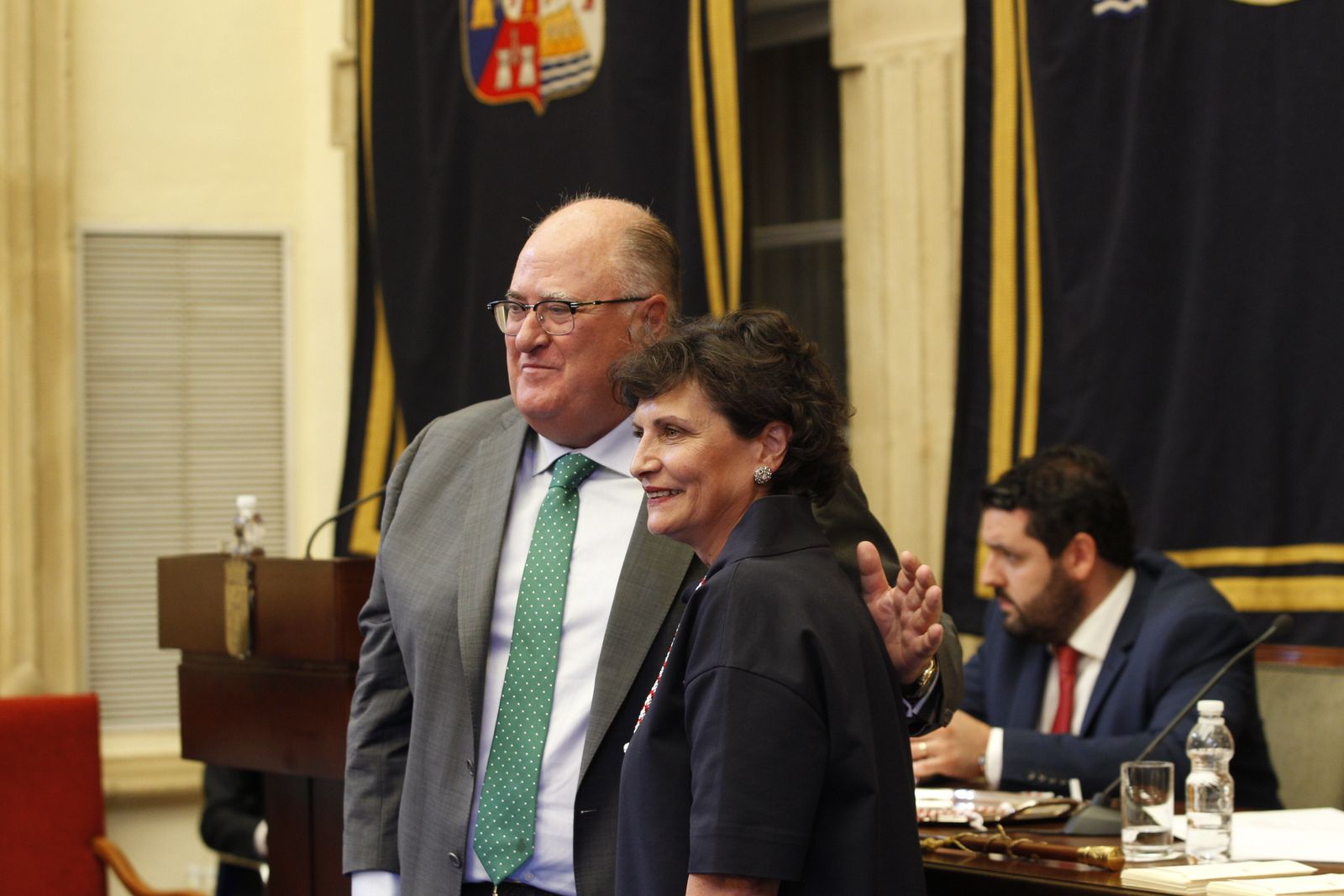 Pleno investidura Presidente Diputación de Almería. Javier Aureliano García