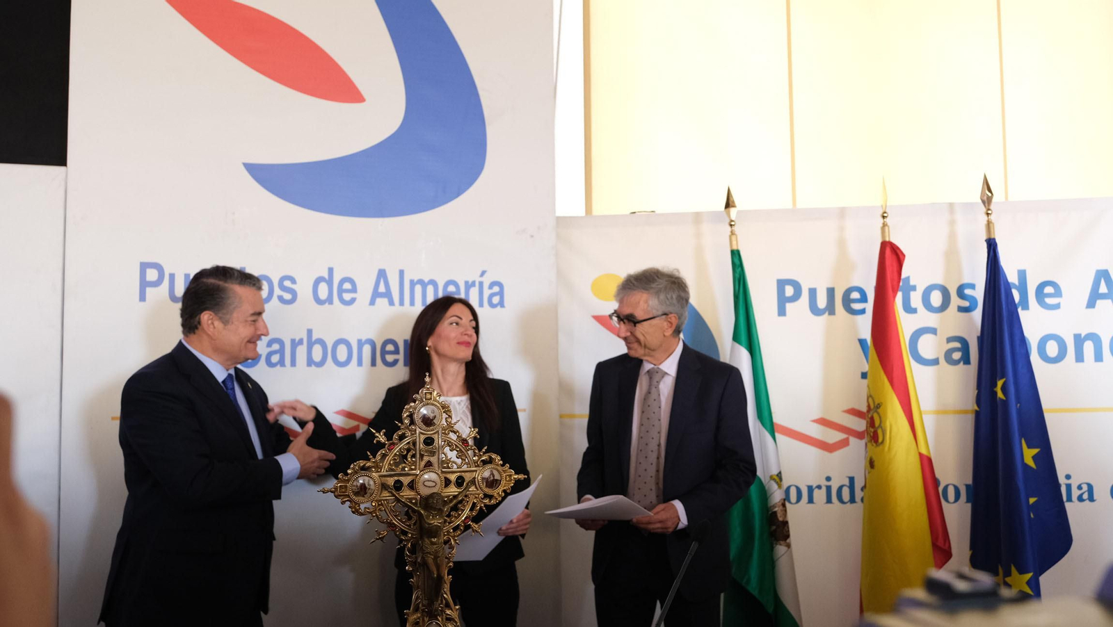 La toma de posesión de Rosario Soto como presidenta del Puerto de Almería