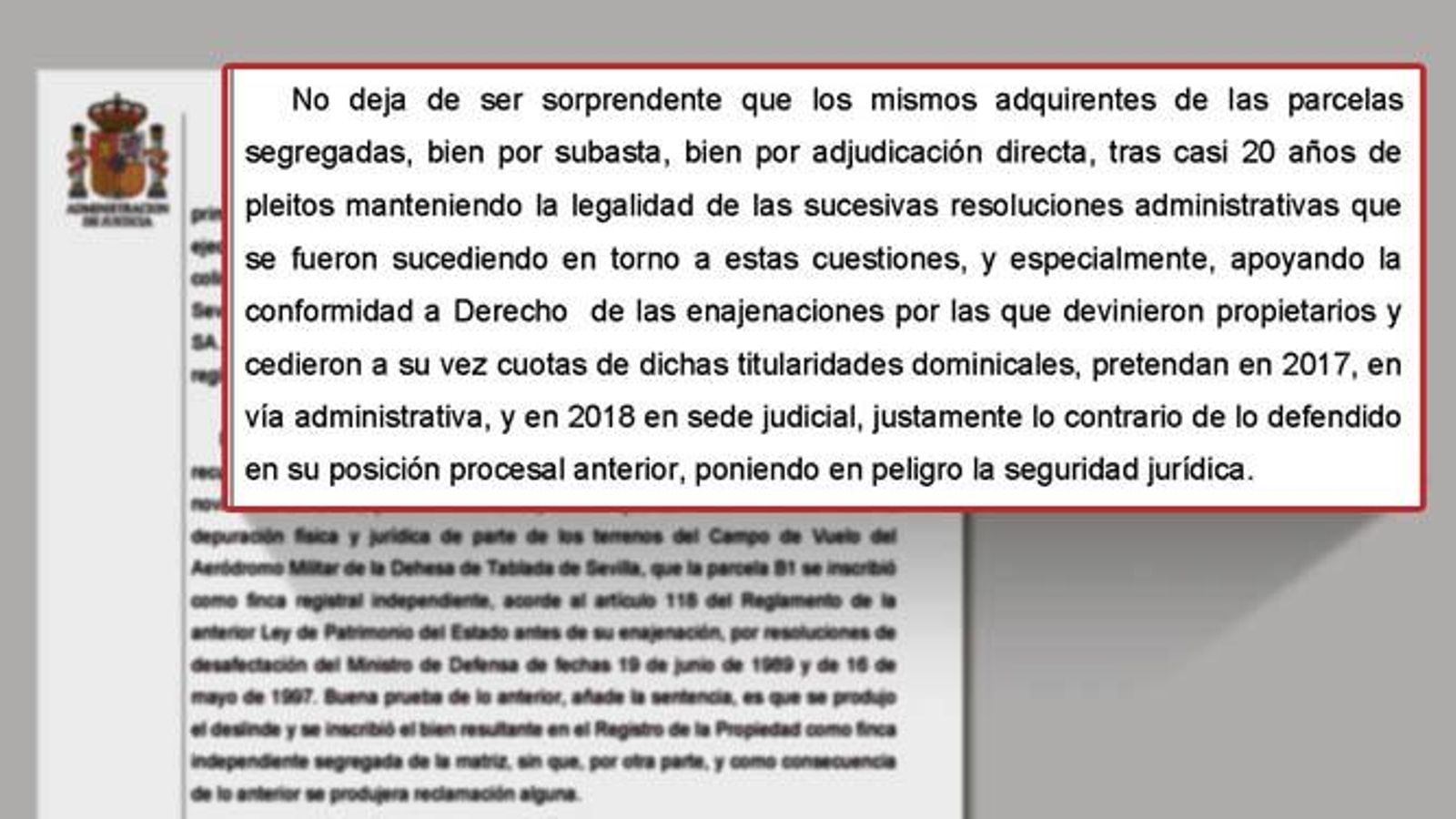 Página 32 de la sentencia de la Audiencia Nacional sobre Tablada.