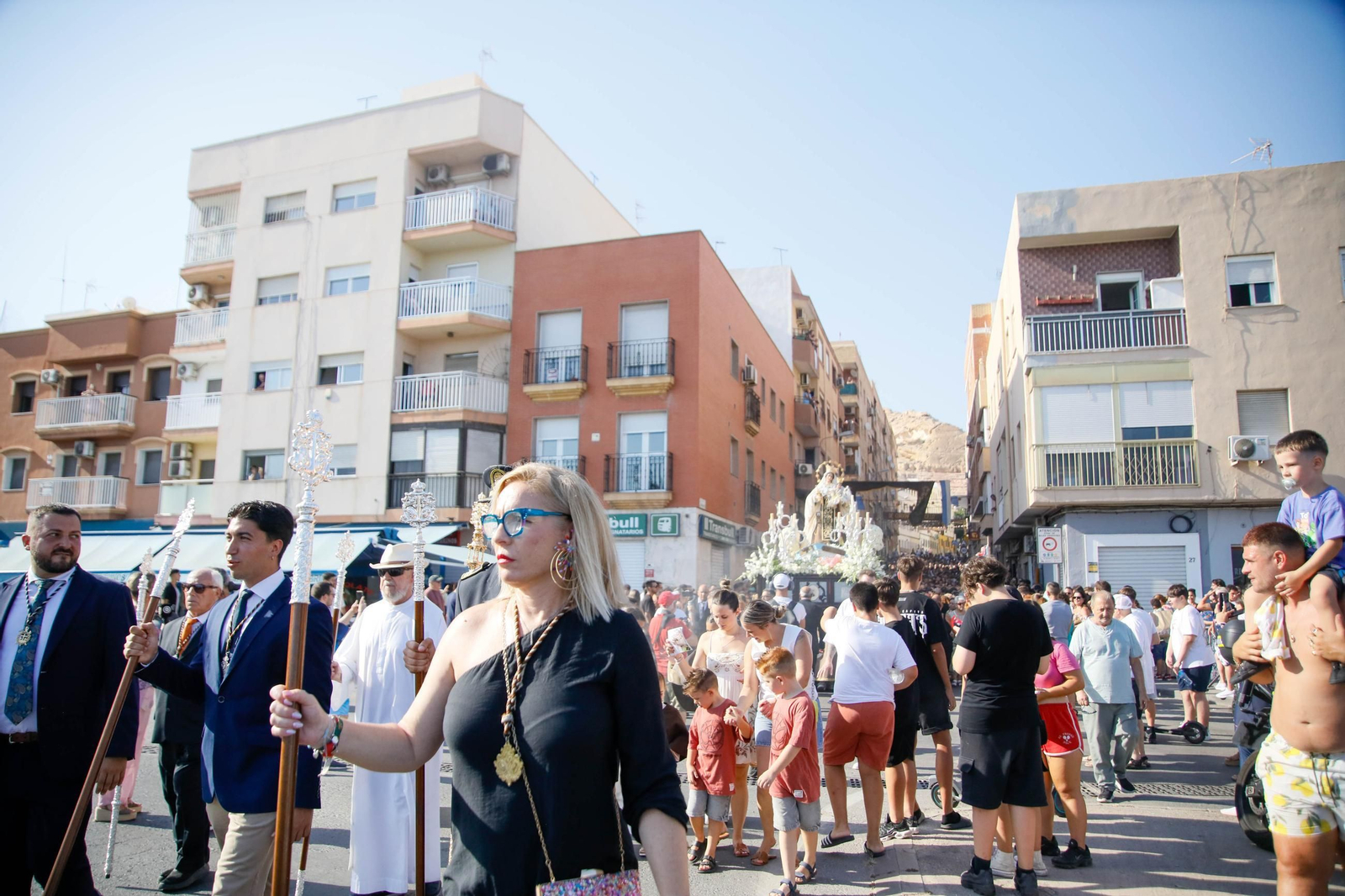 Procesión de Alabanza a la Santísima Virgen del Carmen de Almería