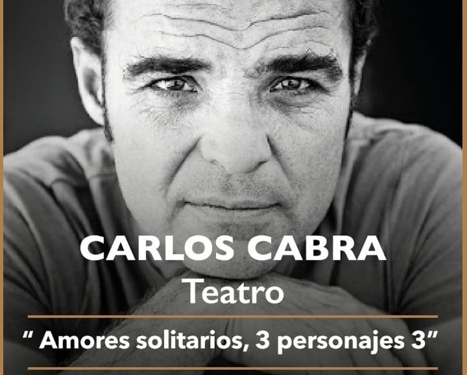 Cartel de la obra que se representa mañana jueves en el Museo Paquiro.