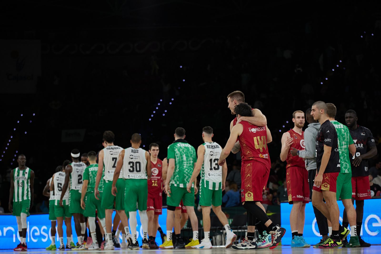 Las imágenes del Betis Baloncesto - Casademont Zaragoza