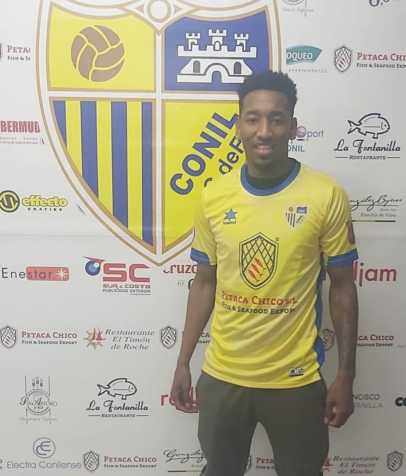 Brayan Caicedo, fichaje del Conil esta misma semana.