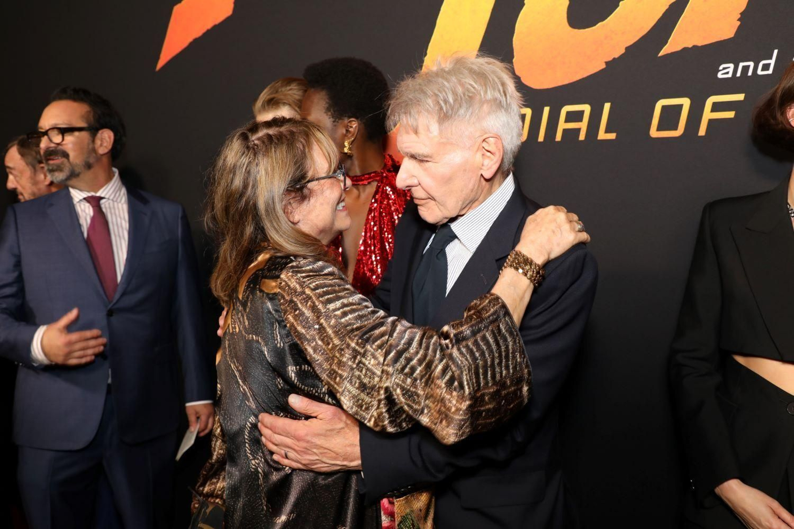 Indiana Jones y El Dial del Destino | Karen Allen y Harrison Ford, en el estreno en Los Ángeles