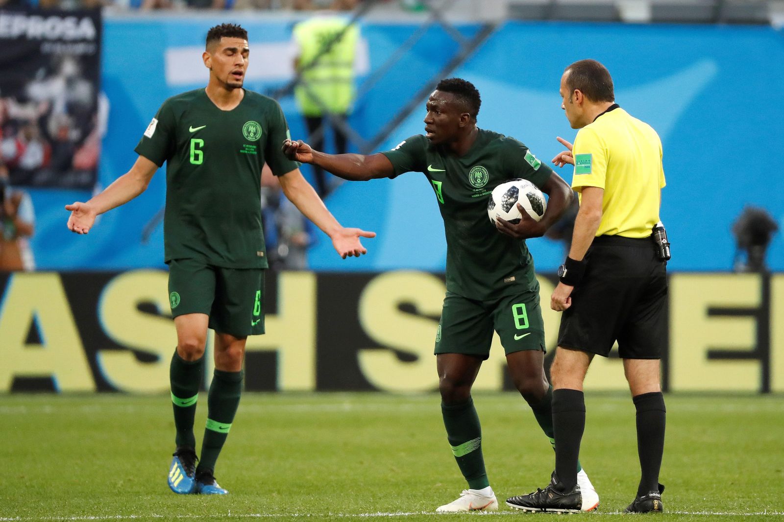 Las imágenes del Nigeria-Argentina