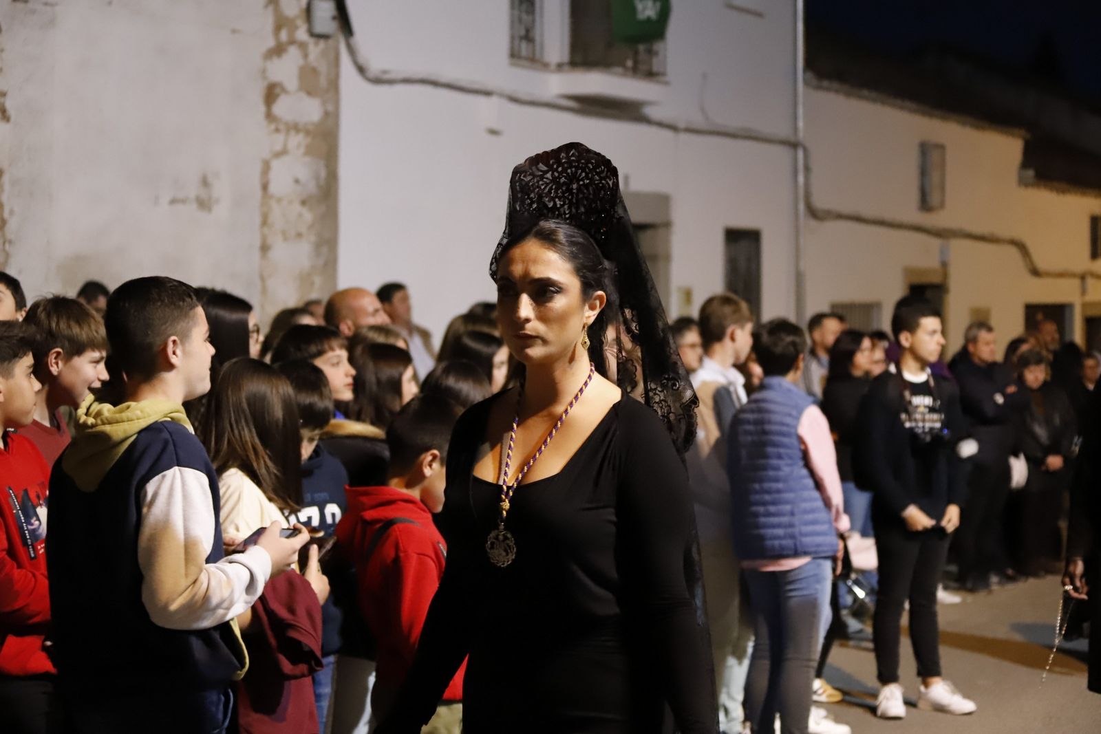Miércoles Santo en Villanueva de Córdoba: La procesión del Santo Encuentro, en fotografías