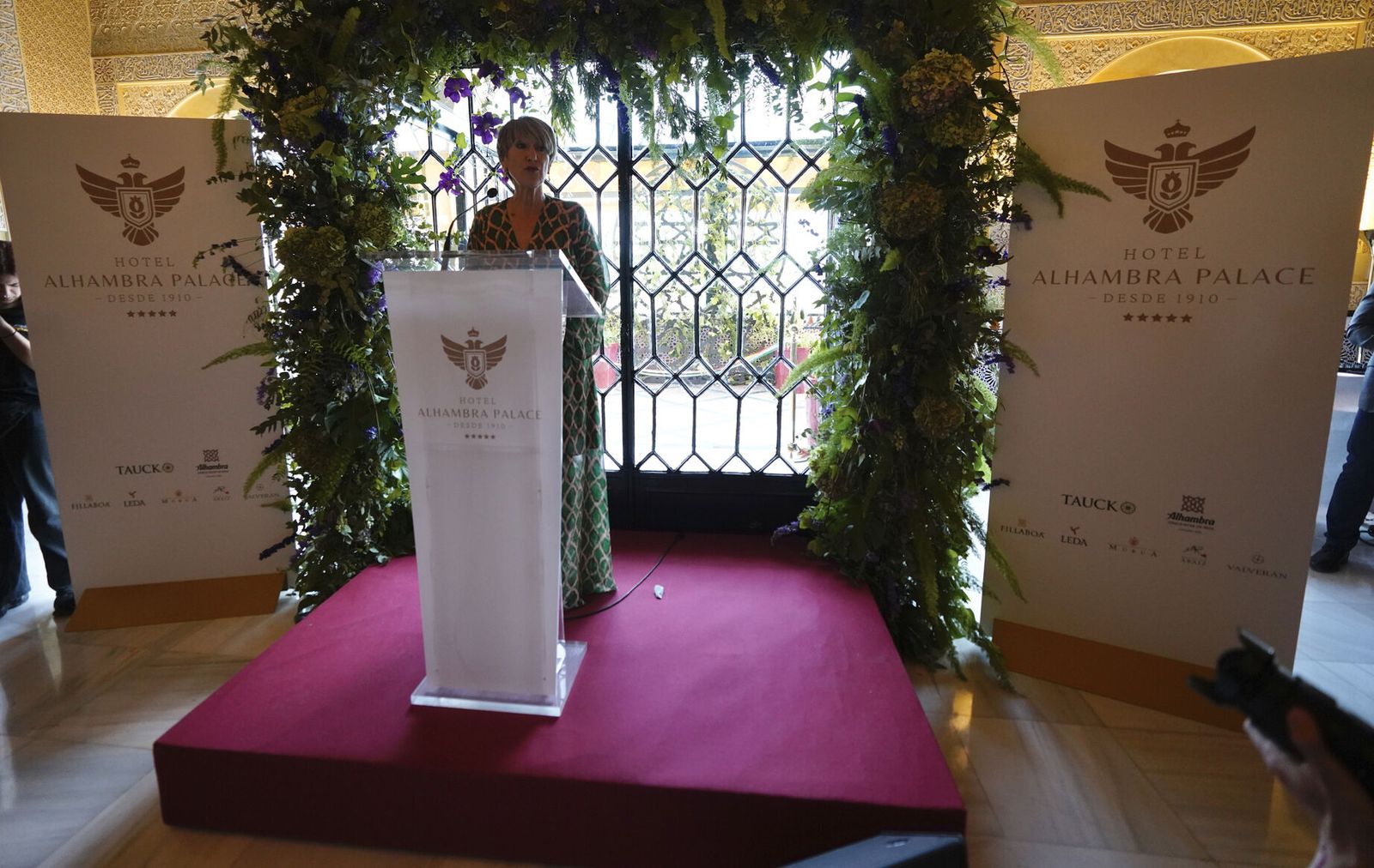 Fotos: El Hotel Alhambra Palace de Granada celebra la renovación de su logotipo