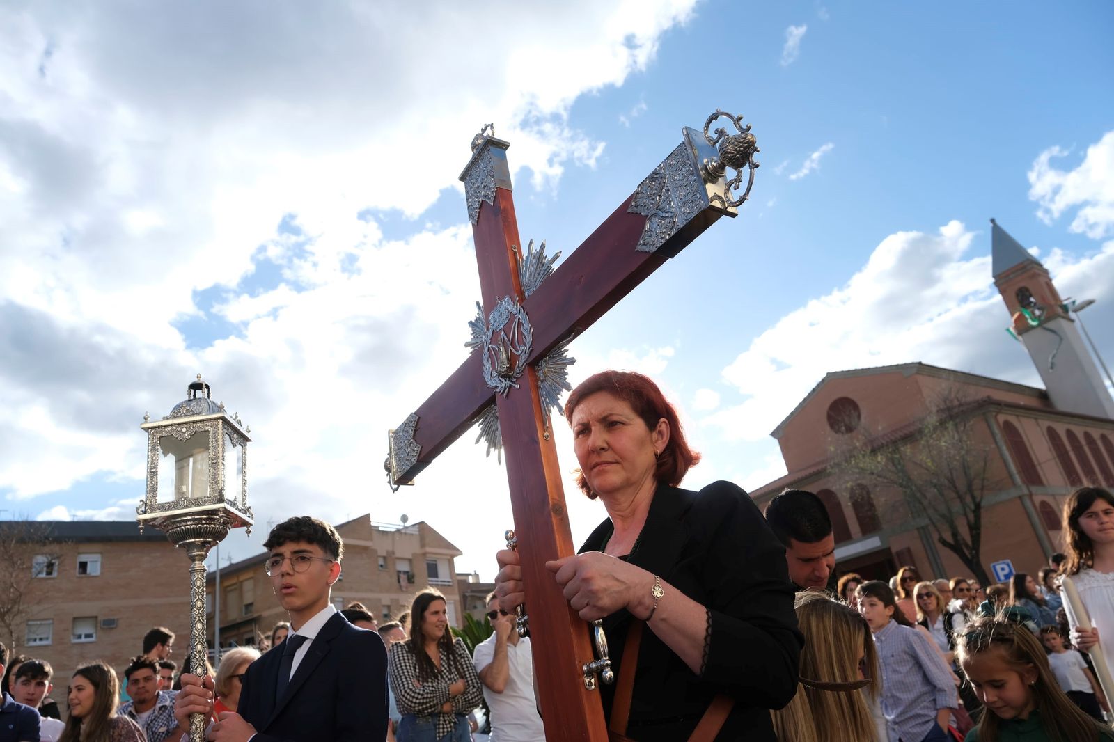 Sábado de Pasión en Córdoba: la procesión de la Prohermandad de la O, en imágenes