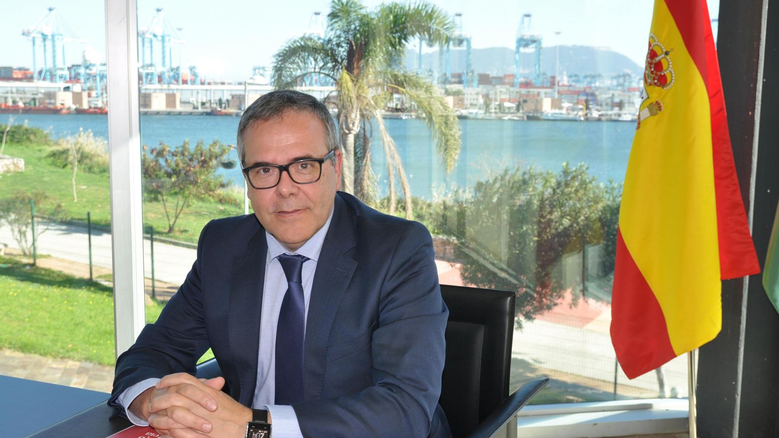 Carlos  Fenoy, presidente de la Cámara de Comercio del Campo de Gibraltar