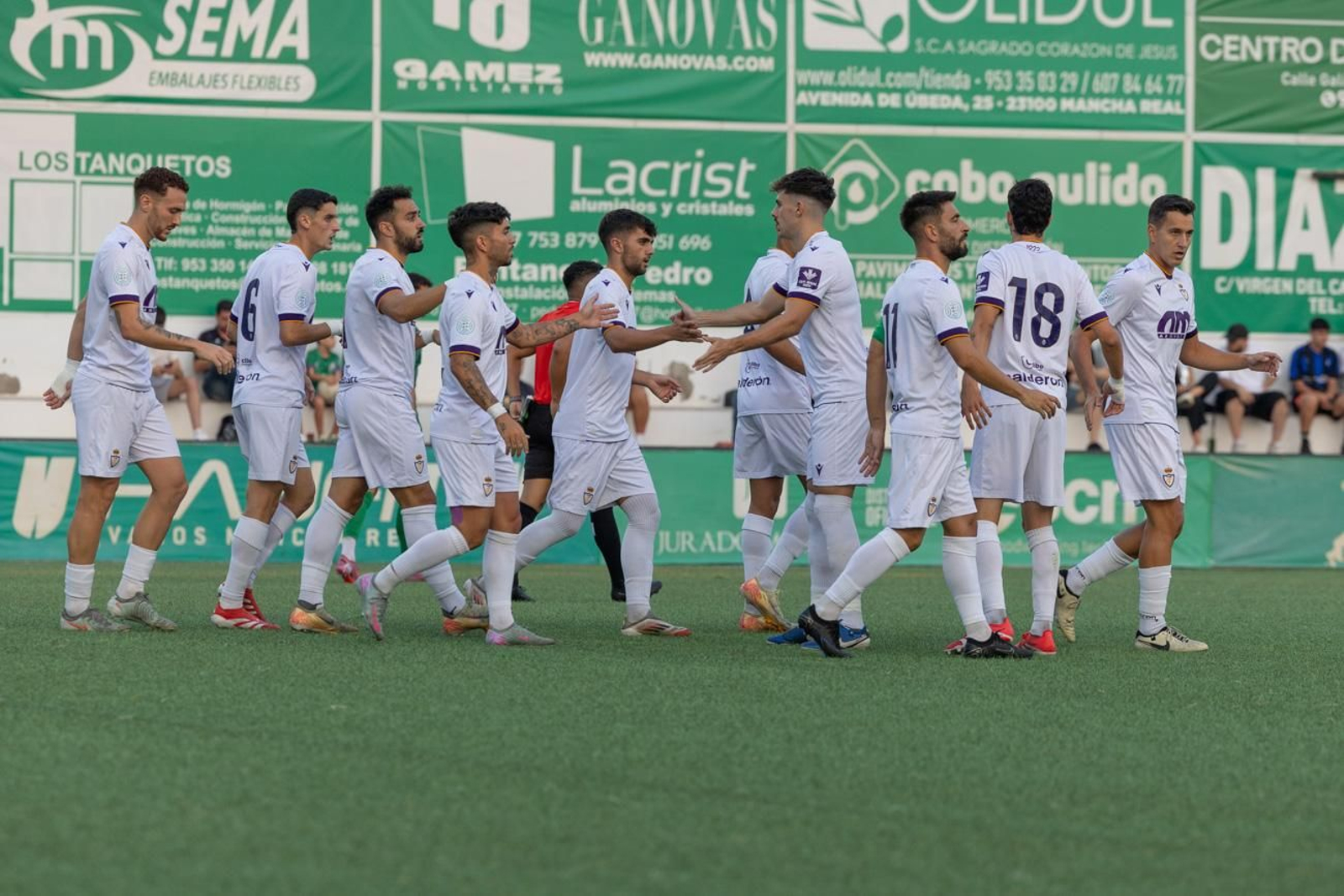 Partido Atco. Mancha Real contra el Real Jaén
