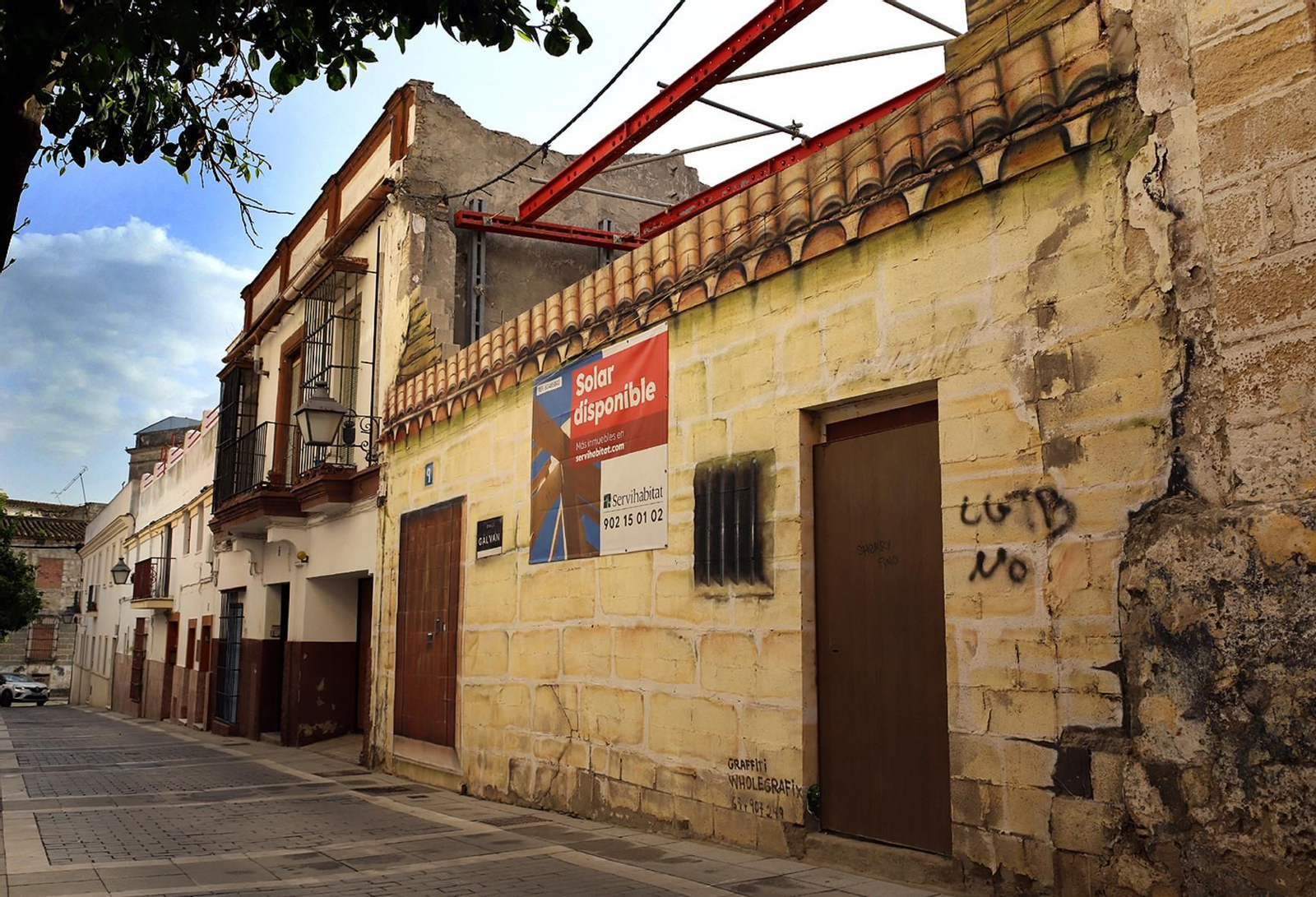 Imagen de la finca en la Calle_Galvan , en el barrio de San Miguel, en Jerez Imagen de la finca en la Calle_Galvan , en el barrio de San Miguel, en Jerez
