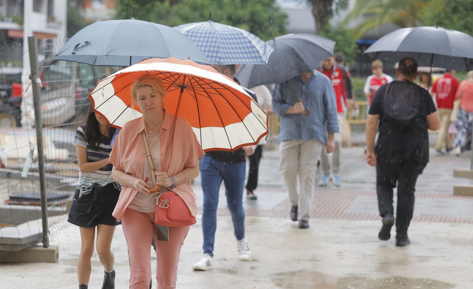 las imágenes de la lluvia en Sevilla