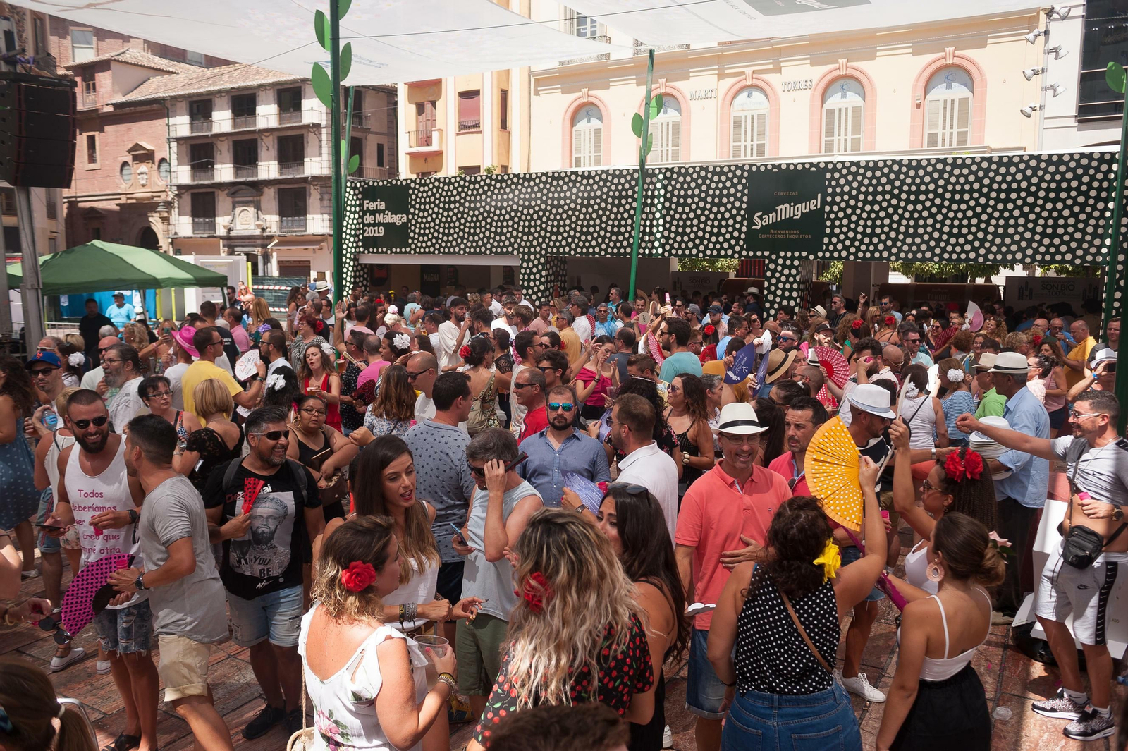 Fotos de este lunes en la Feria de Málaga