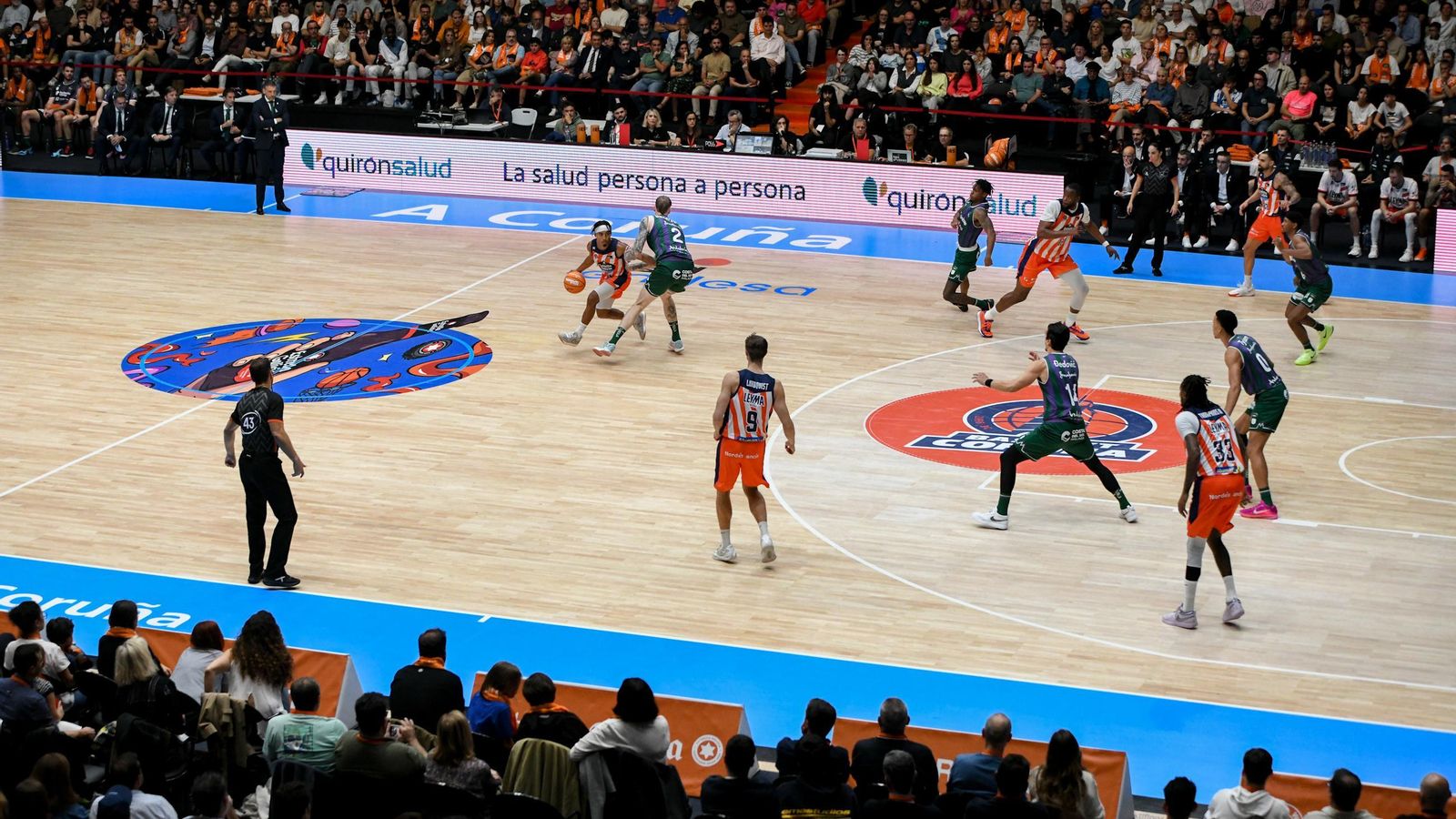 El Leyma Coruña-Unicaja, en fotos