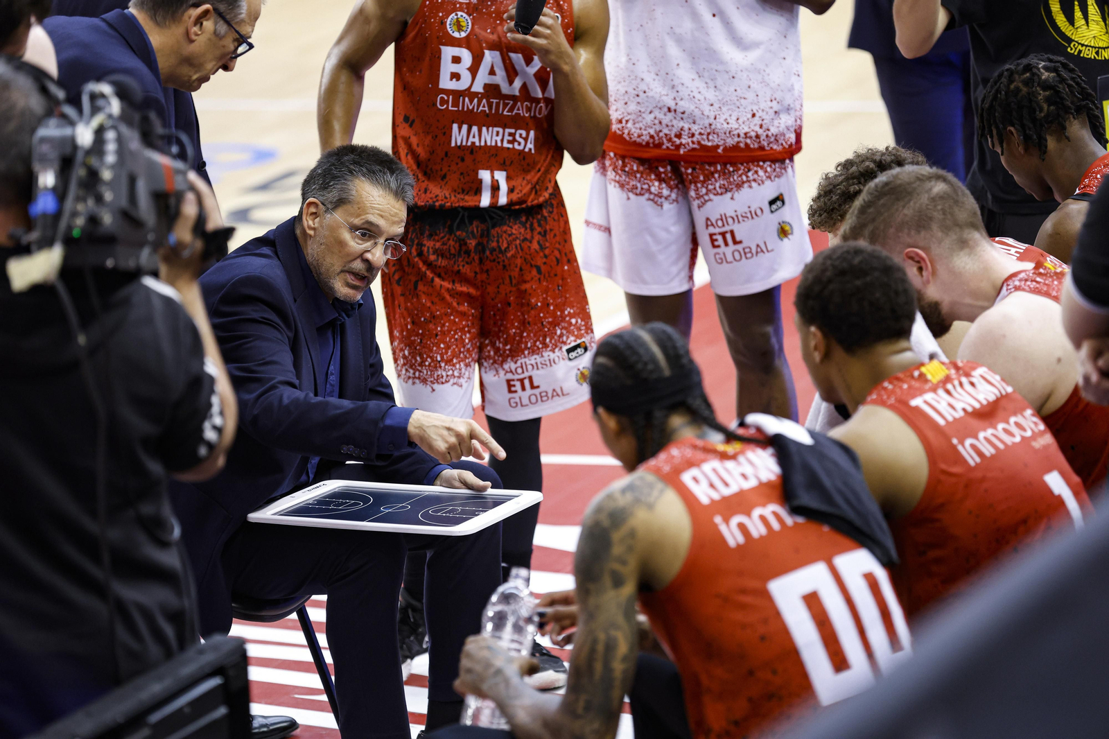 El Baxi Manresa - Unicaja, en fotos