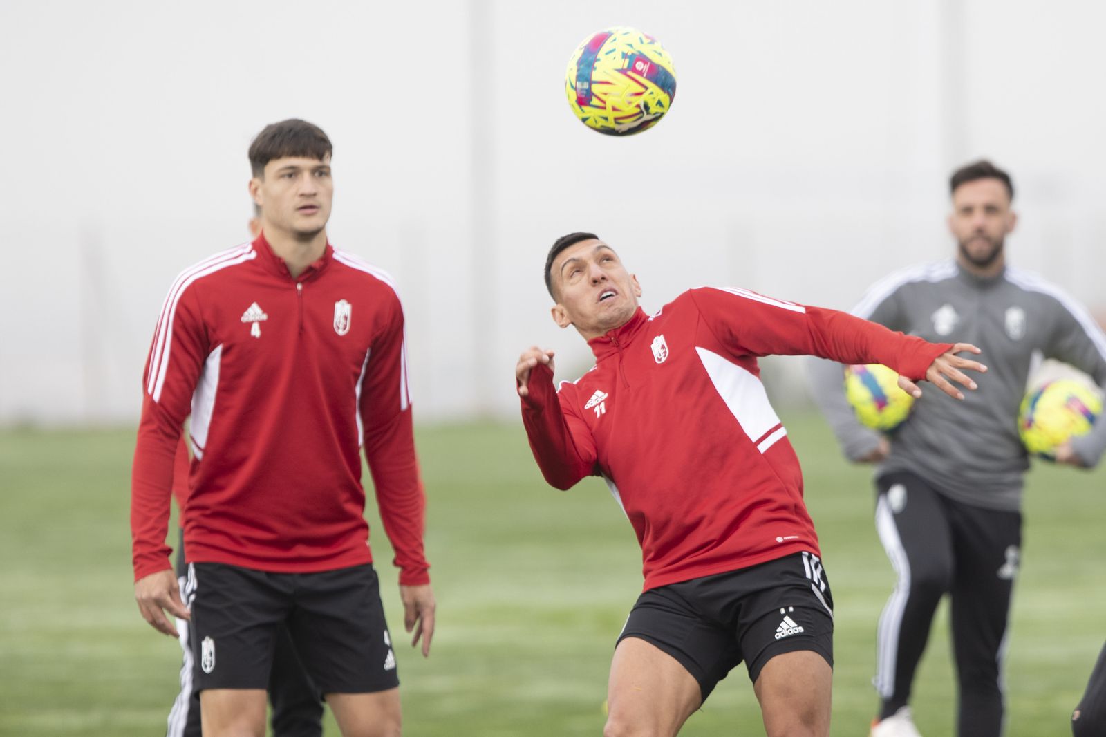 El entrenamiento del Granada CF en imágenes