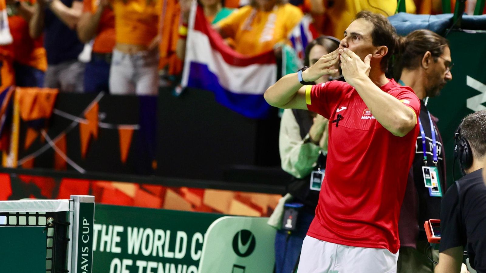 El homenaje a Rafa Nadal, en fotos