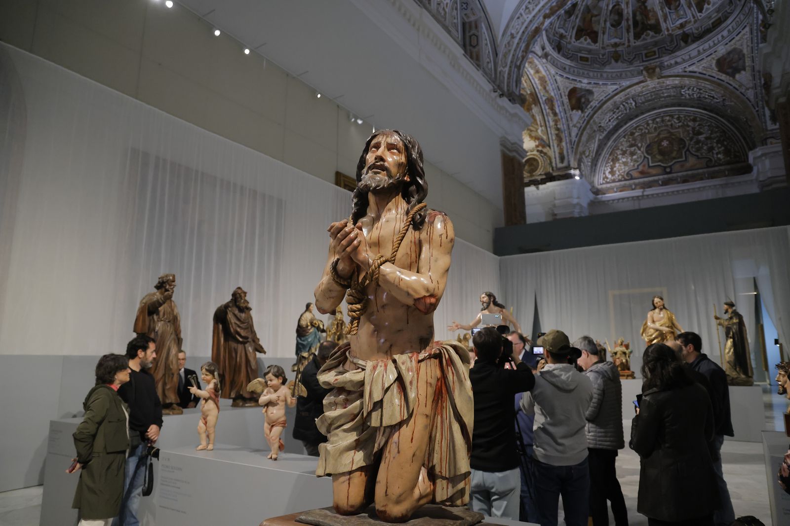 Las fotos de la muestra antológica sobre el escultor Pedro Roldán