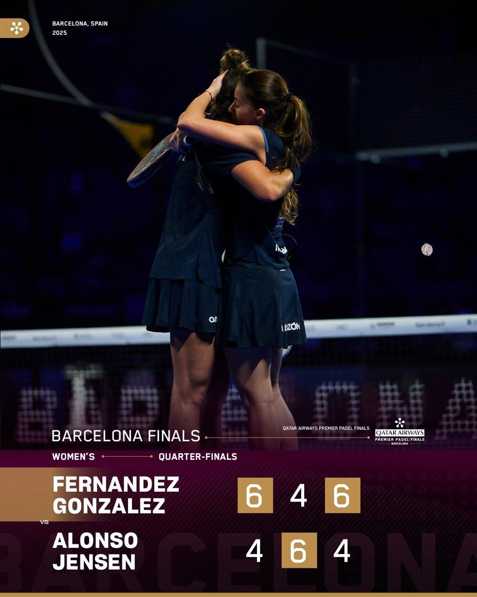 Bea González, con Claudia Fernández.