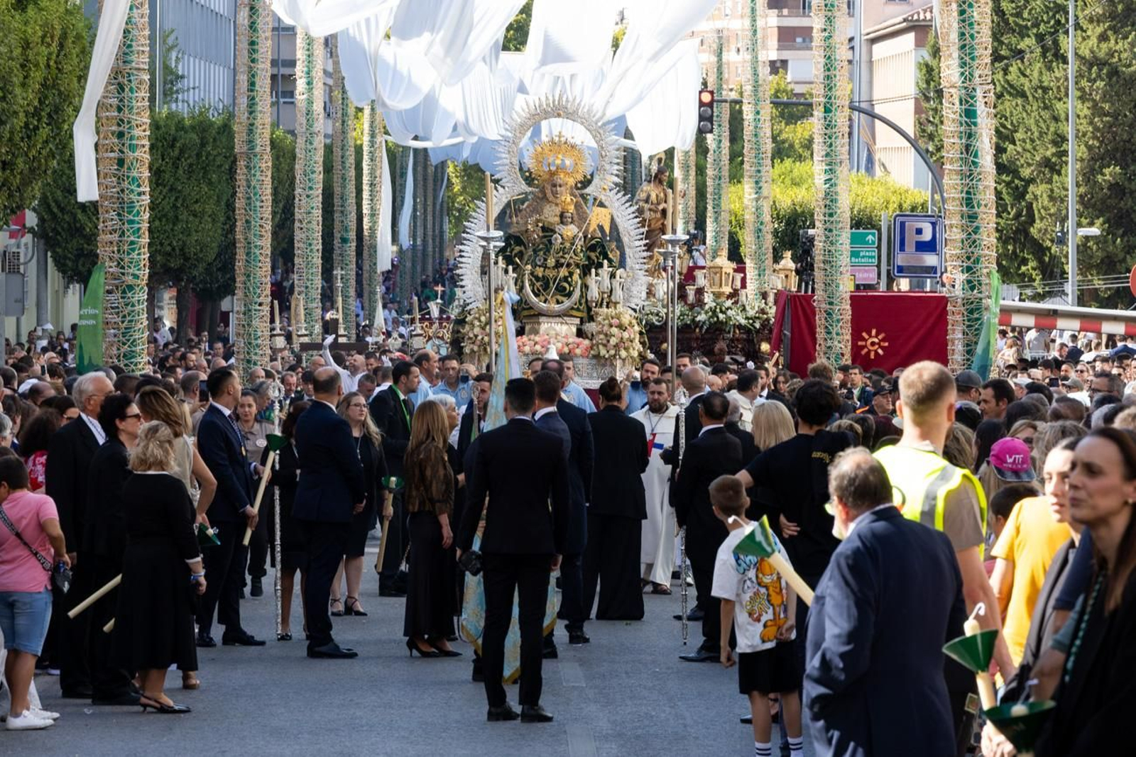 La ciudad de Jaén es testigo del Rosario Magno de la Esperanza