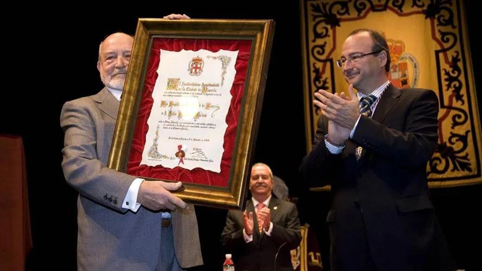 Visconti fue proclamado Hijo Adoptivo de Almería en el año 2008