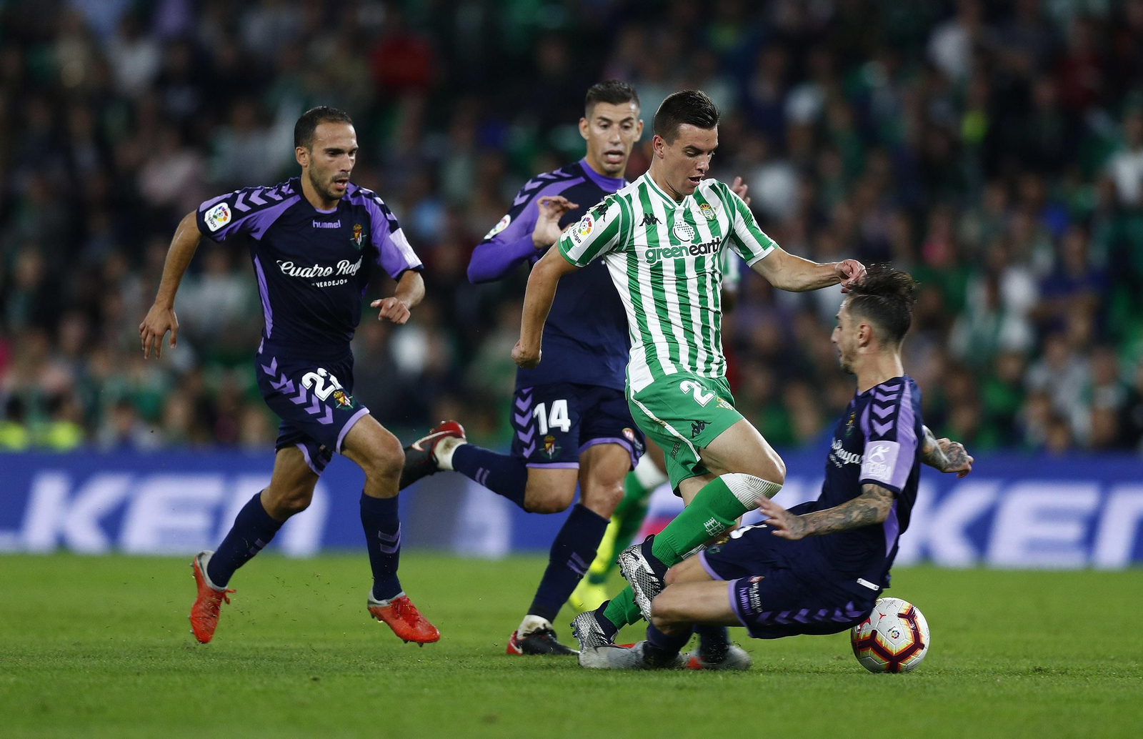 Las imágenes del Betis-Valladolid