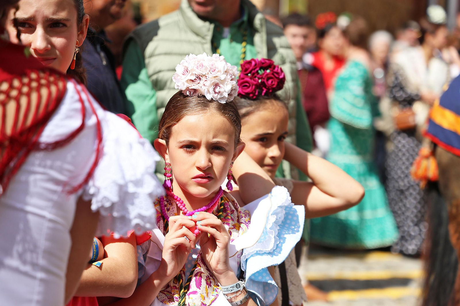 Las imágenes de la romería de San Benito Abad en el Cerro del Andévalo de Huelva