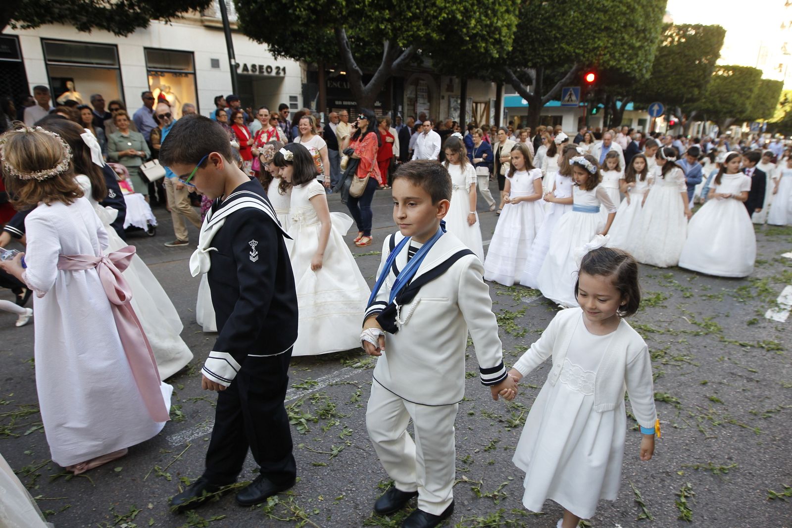 Las imágenes de la celebración del Corpus Christi en Almería
