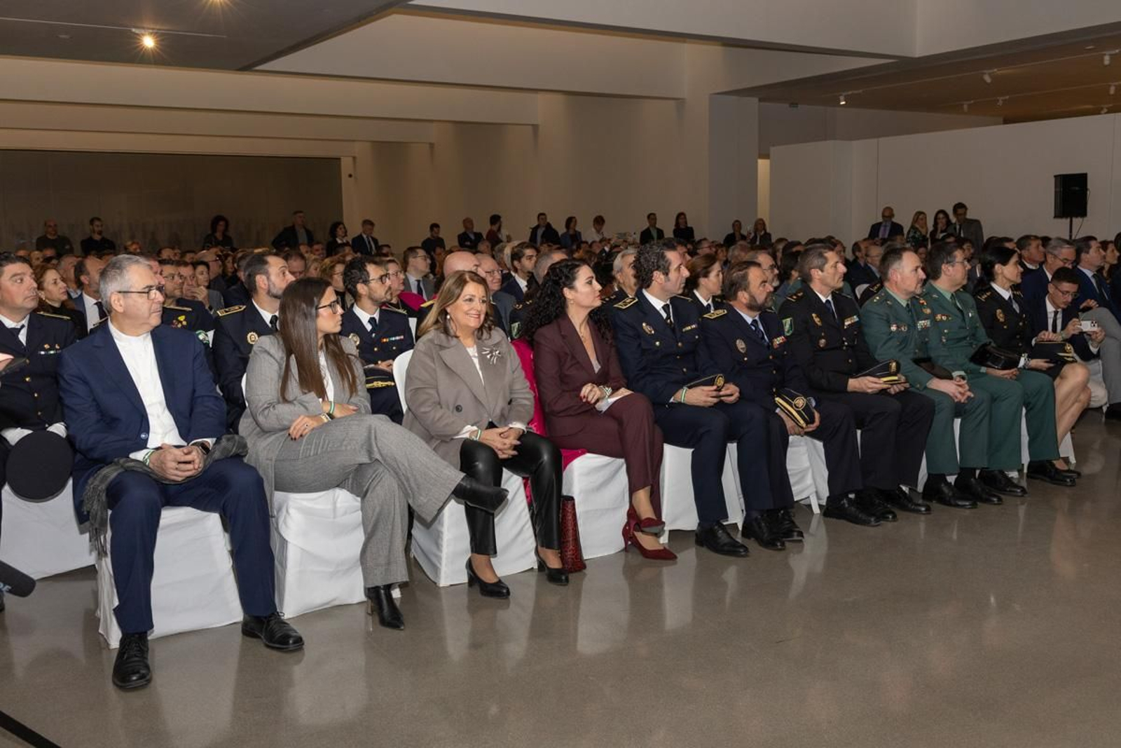 Acto institucional de la Bandera que organiza la Junta de Andalucía en el Museo Íbero