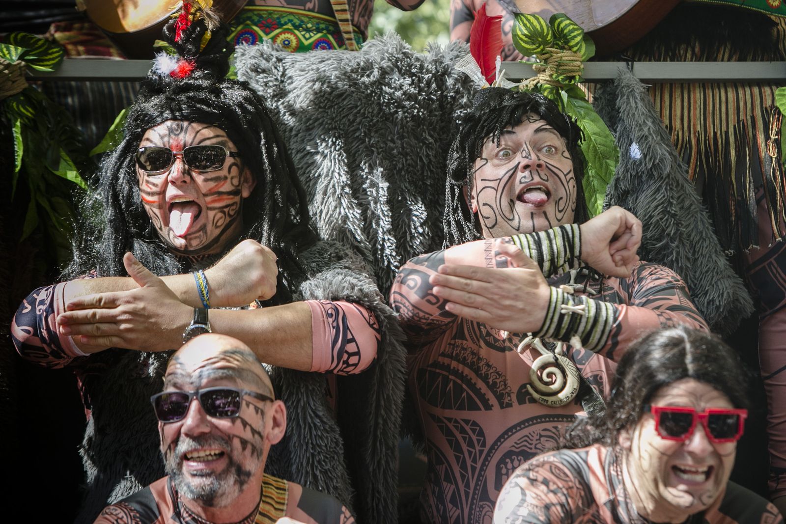 Las imágenes del último domingo de Carnaval