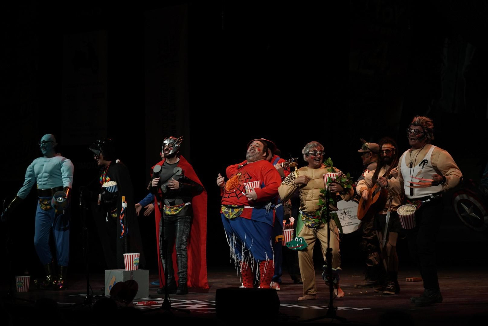 La tercera sesión de preliminares del Concurso del Carnaval de Córdoba, en fotos