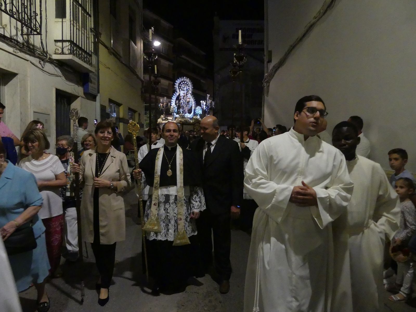 La Virgen de la Aurora recorre Montilla, en fotografías