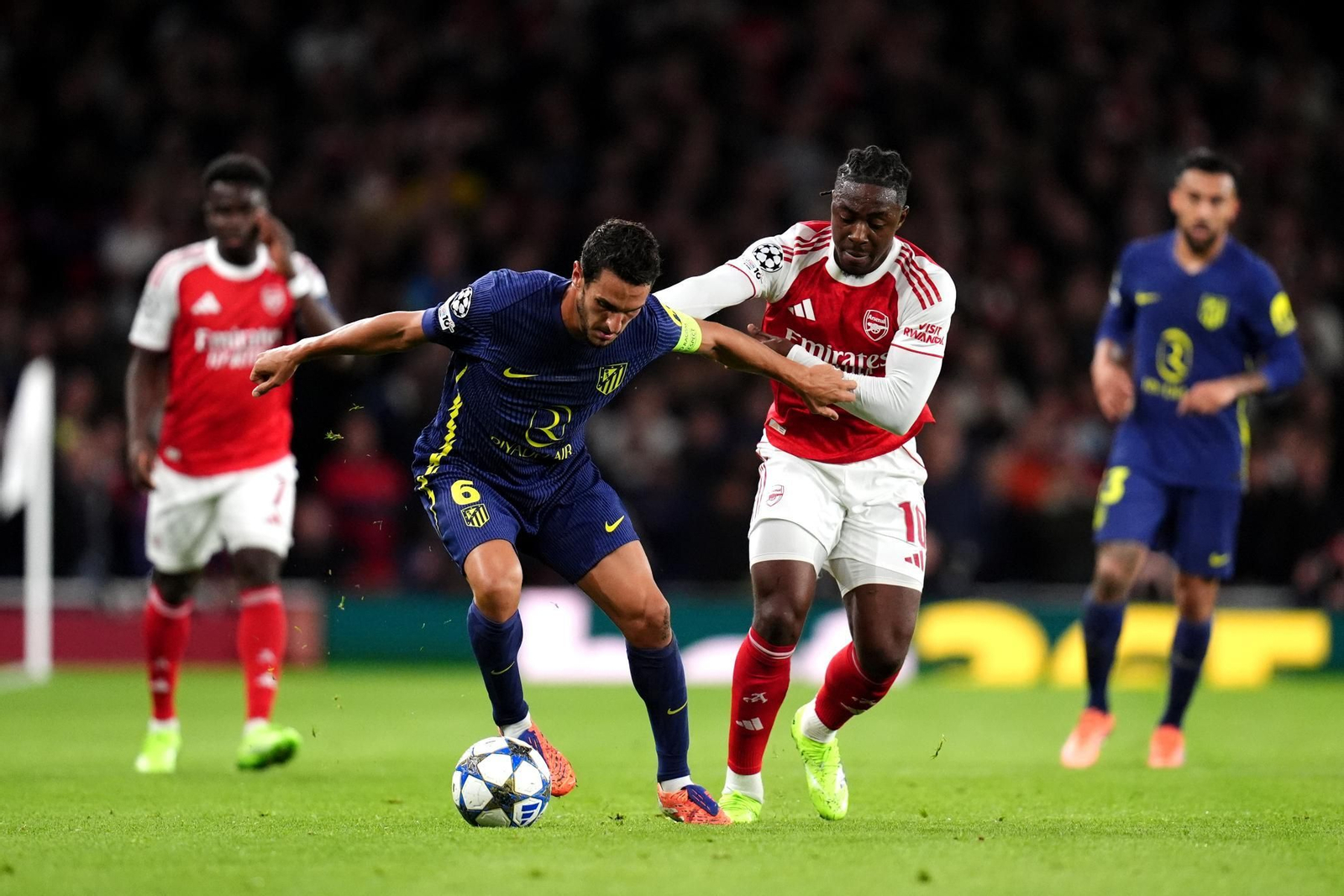 Las fotos del Arsenal-Atlético de Madrid