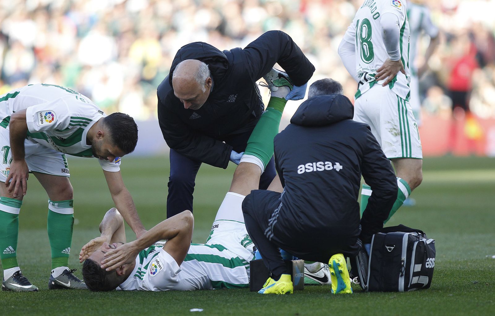 El Real Betis-Villarreal, en imágenes