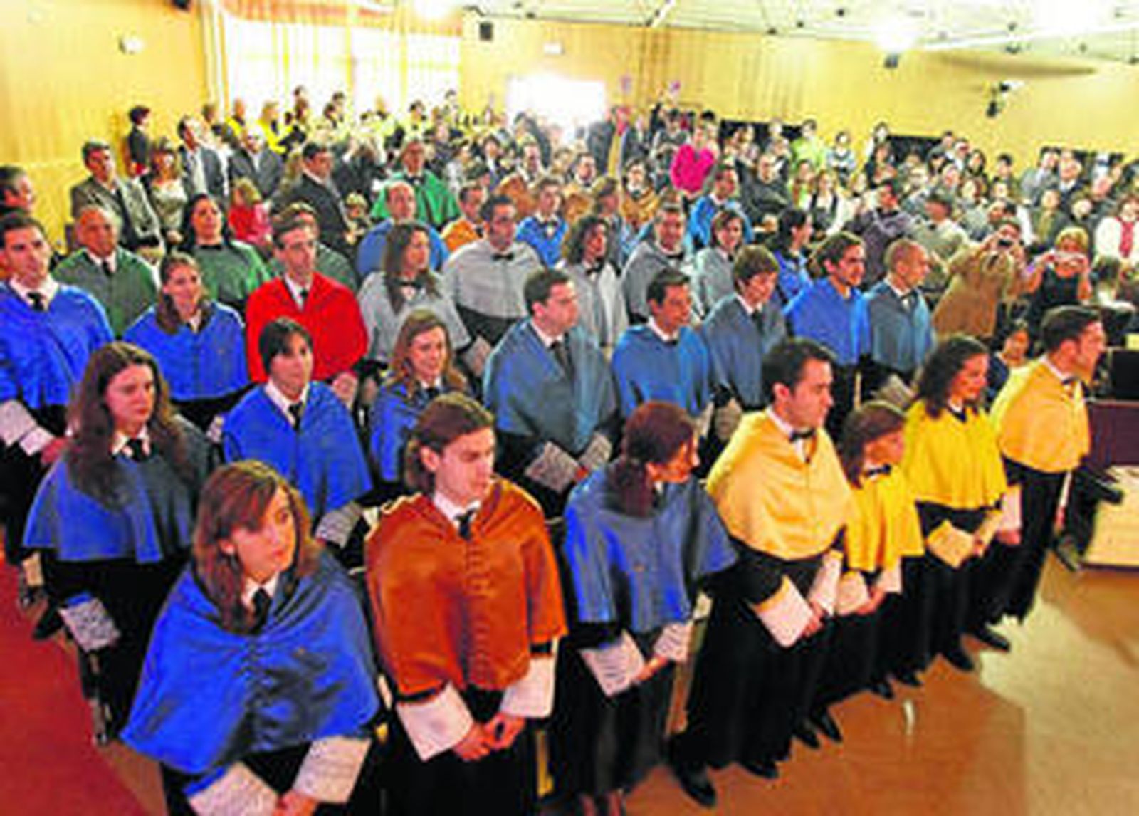 Una de las graduaciones de Filosofía y Letras.