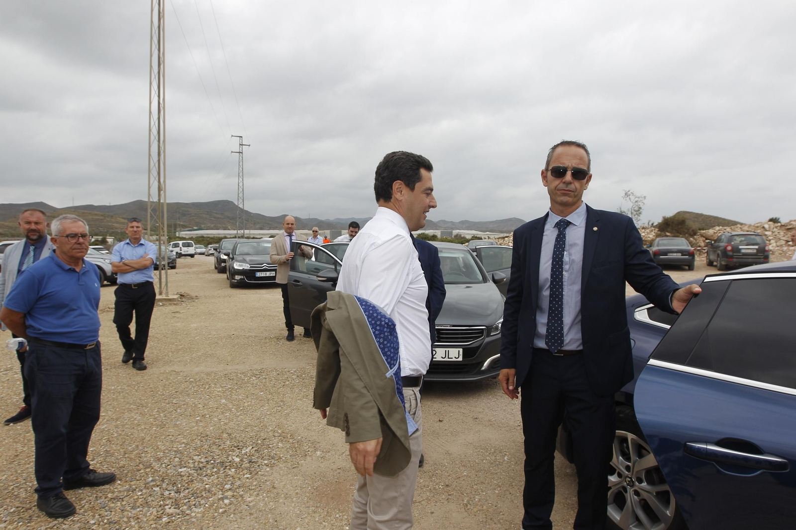 Fotogalería colocación primera piedra cuarto tramo Autovía del Almanzora