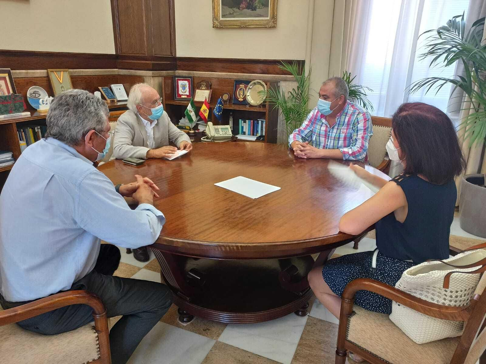 Primera reunión entre Manuel de la Fuente y Antonio Navarro (Asaja)