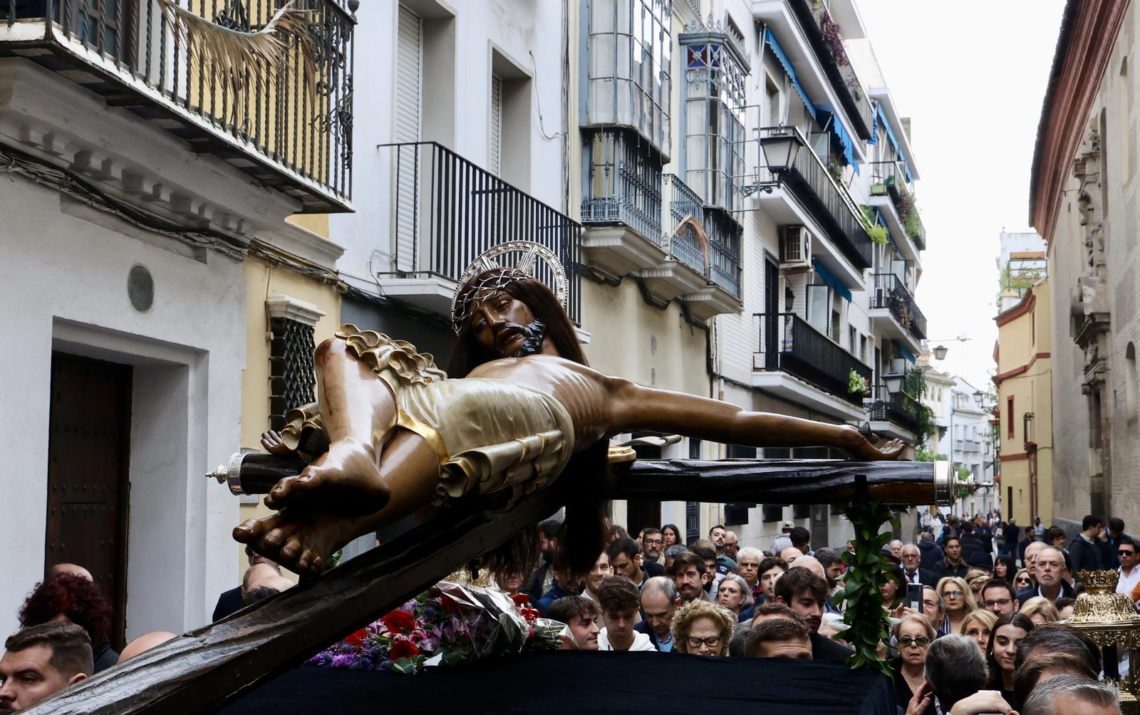 Traslado del Cristo de San Agustían a la Catedral