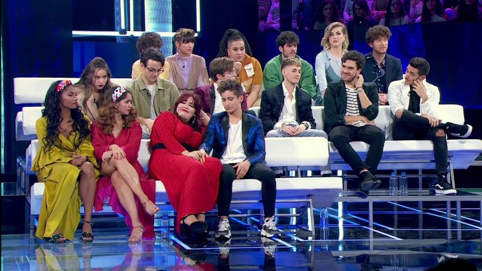 Los alumnos en esta tercera gala de 'OT 2020'