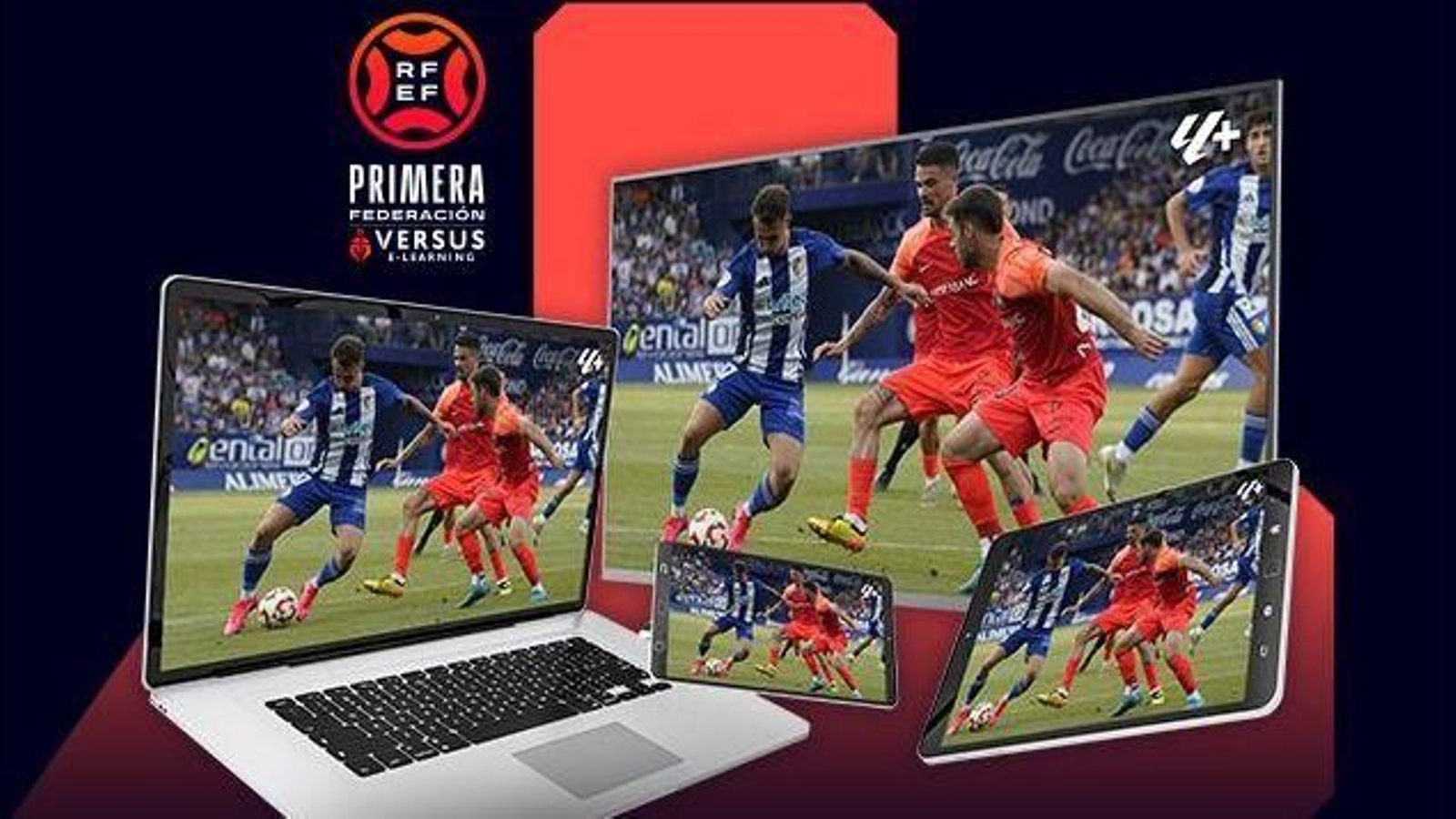Un partido entre la Ponferradina y el Andorra en distintas plataformas.