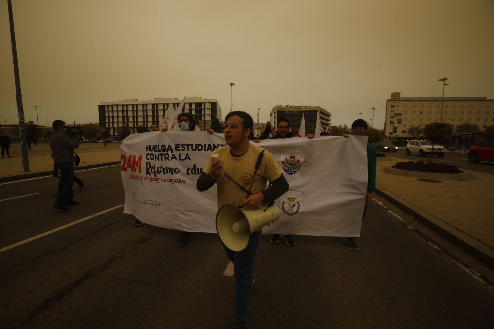 La manifestación estudiantil contra la reforma educativa, en imágenes